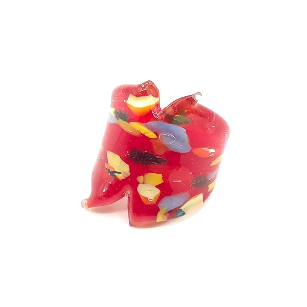 Vibrant Handmade Murano-Style Glass Ring – Bold & Unique Statement Jewelry - Picture 8 of 9